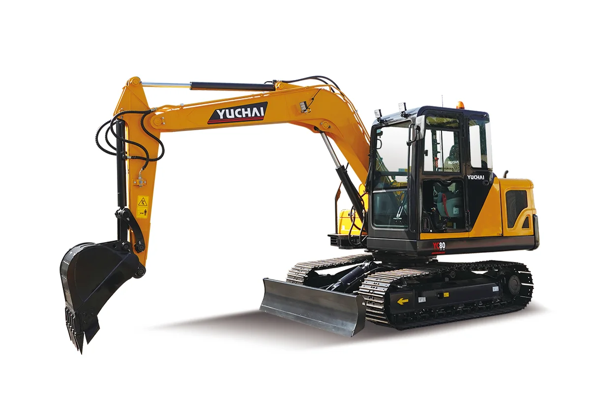 Yuchai YC80 excavator